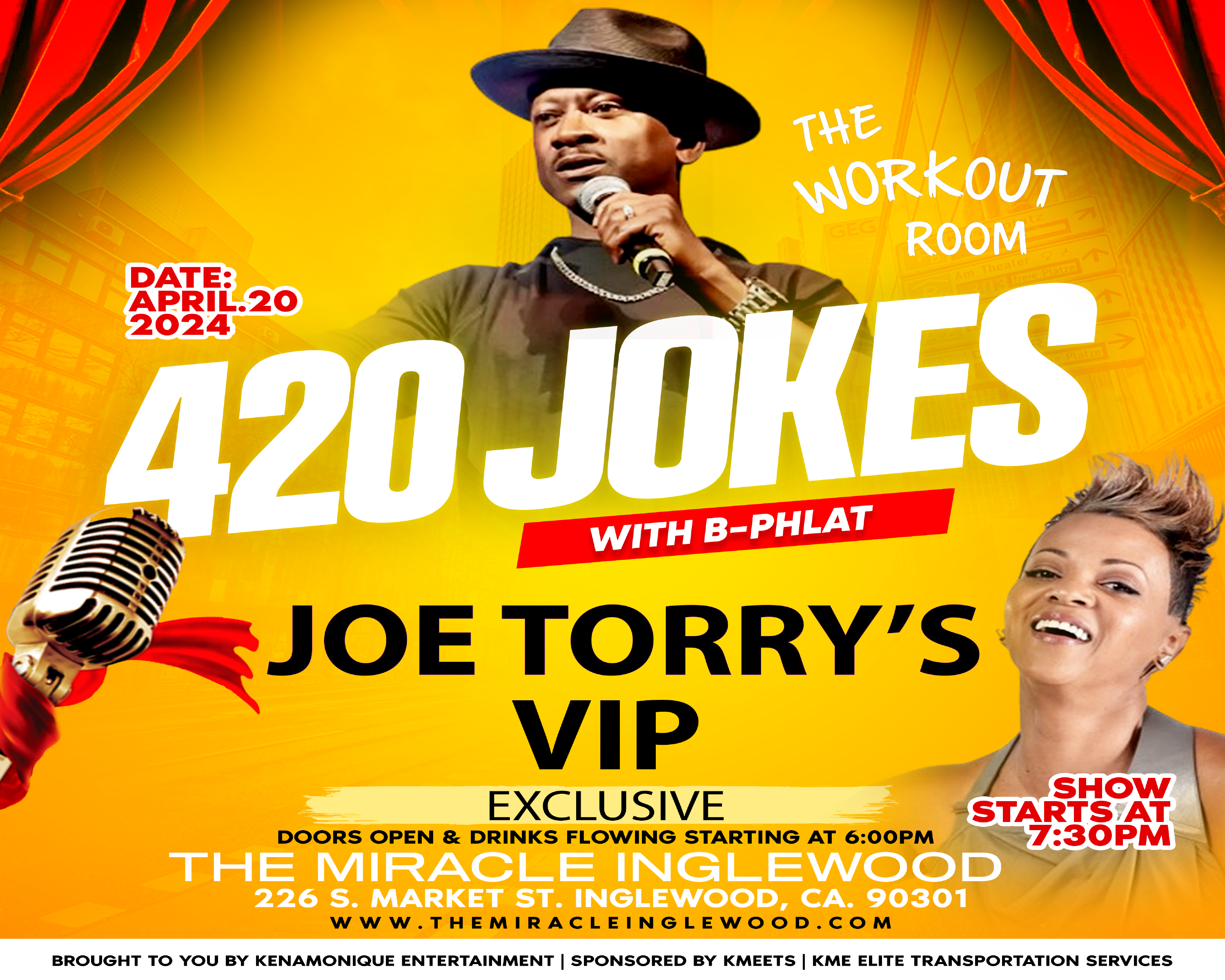 420 Jokes with B-Phlat — Joe Torry's VIP Exclusive