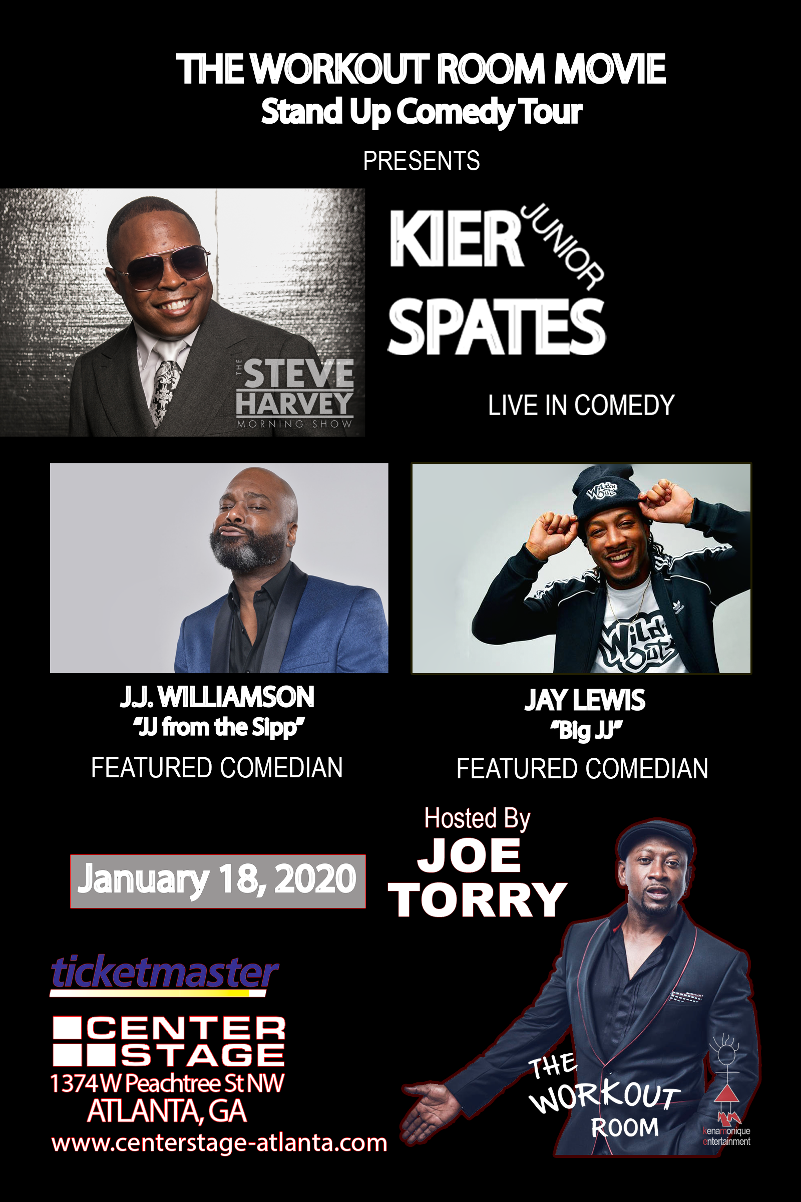The Workout Room Movie Stand Up Comedy Tour — Atlanta